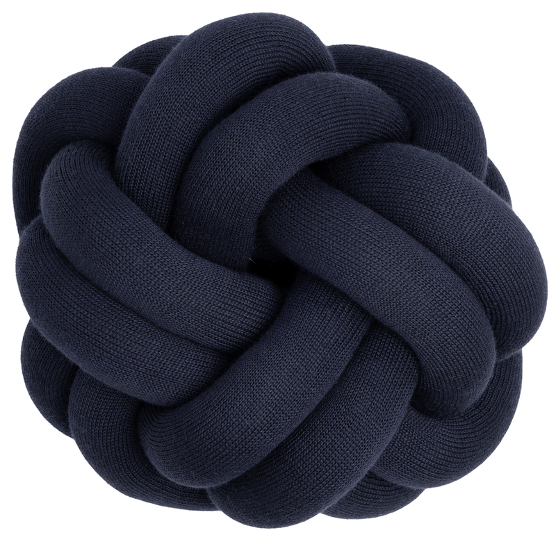 Knot Cushion - Design House Stockholm - Blankets + Throws + Pillows - Grey - HORNE