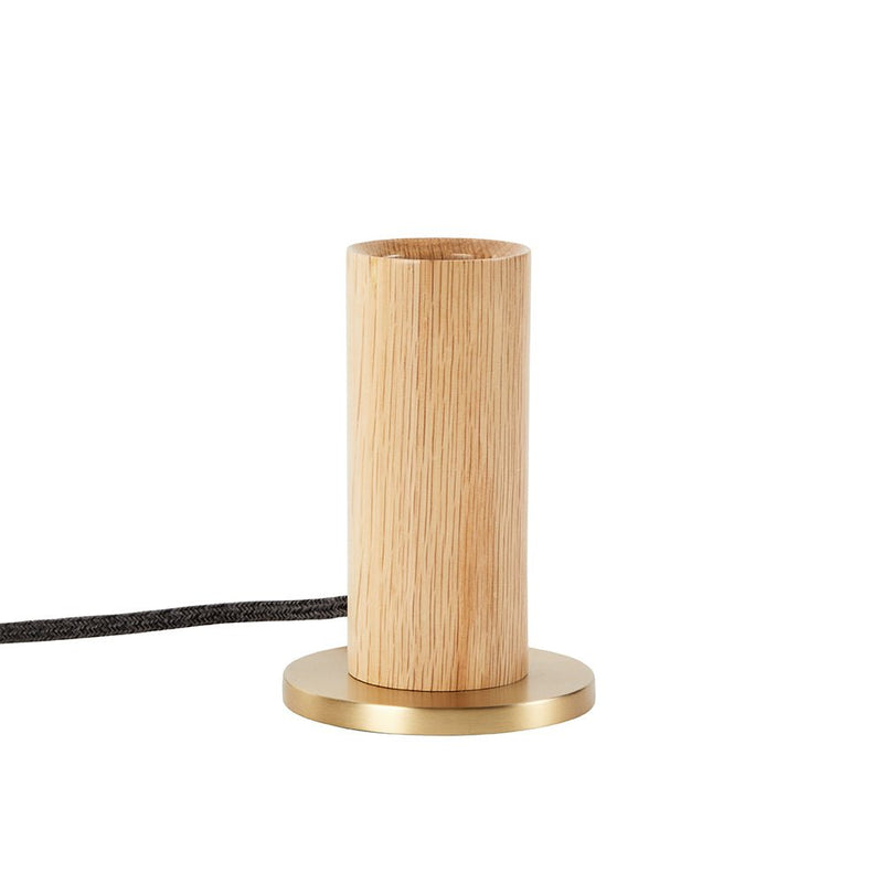 Knuckle Table Lamp - Tala - Oak - w/ Sphere IV Bulb - HORNE