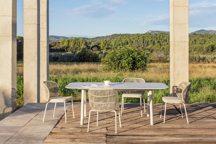 Kodo Dining Chair - Vincent Sheppard - Outdoor Furniture - Dune White - HORNE