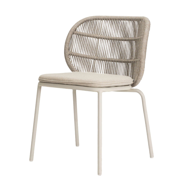 Kodo Dining Chair - Vincent Sheppard - Outdoor Furniture - Dune White - HORNE