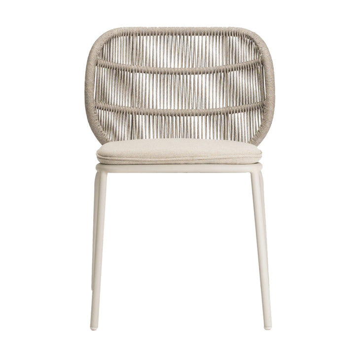 Kodo Dining Chair - Vincent Sheppard - Outdoor Furniture - Dune White - HORNE