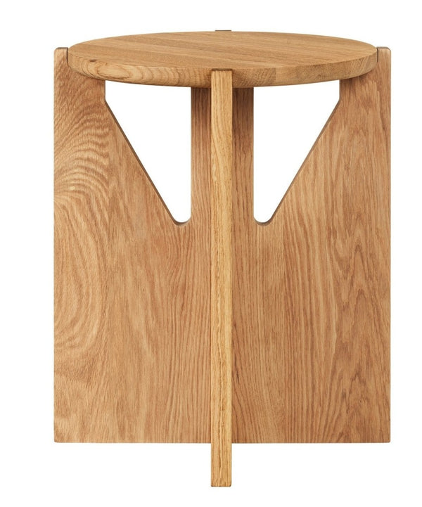 Kristina Dam Stool - Kristina Dam - Stools + Benches + Ottomans - Dark Oiled Oak - HORNE