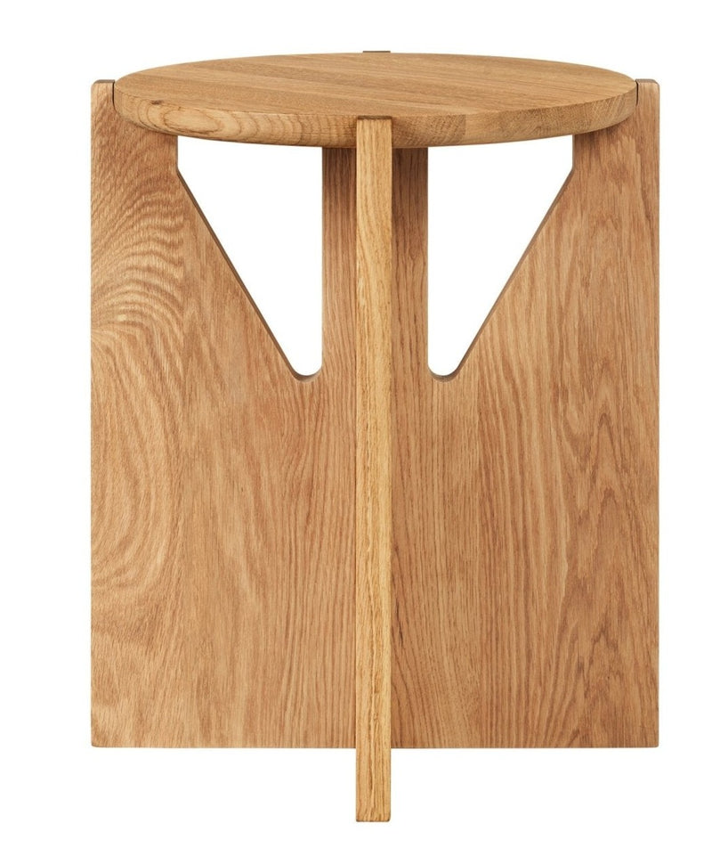 Kristina Dam Stool - Kristina Dam - Stools + Benches + Ottomans - Black Lacquered Oak - HORNE