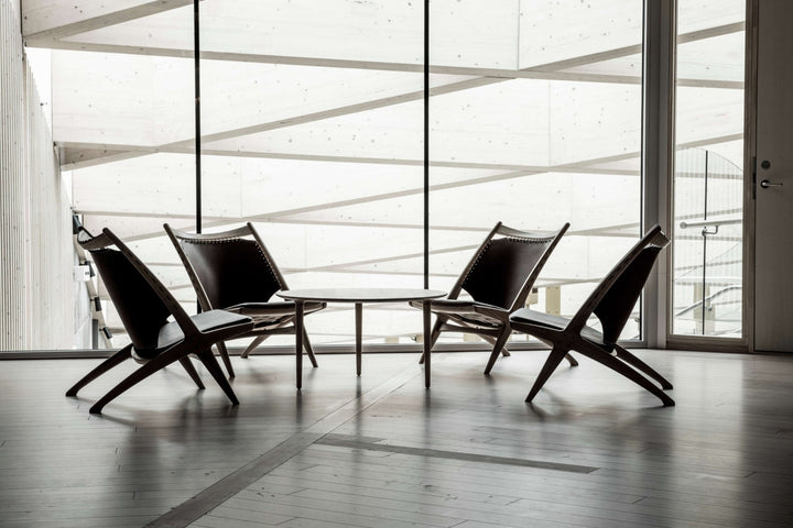 Krysset Lounge Chair - Eikund - Chairs - Natural - White Oiled Oak - HORNE