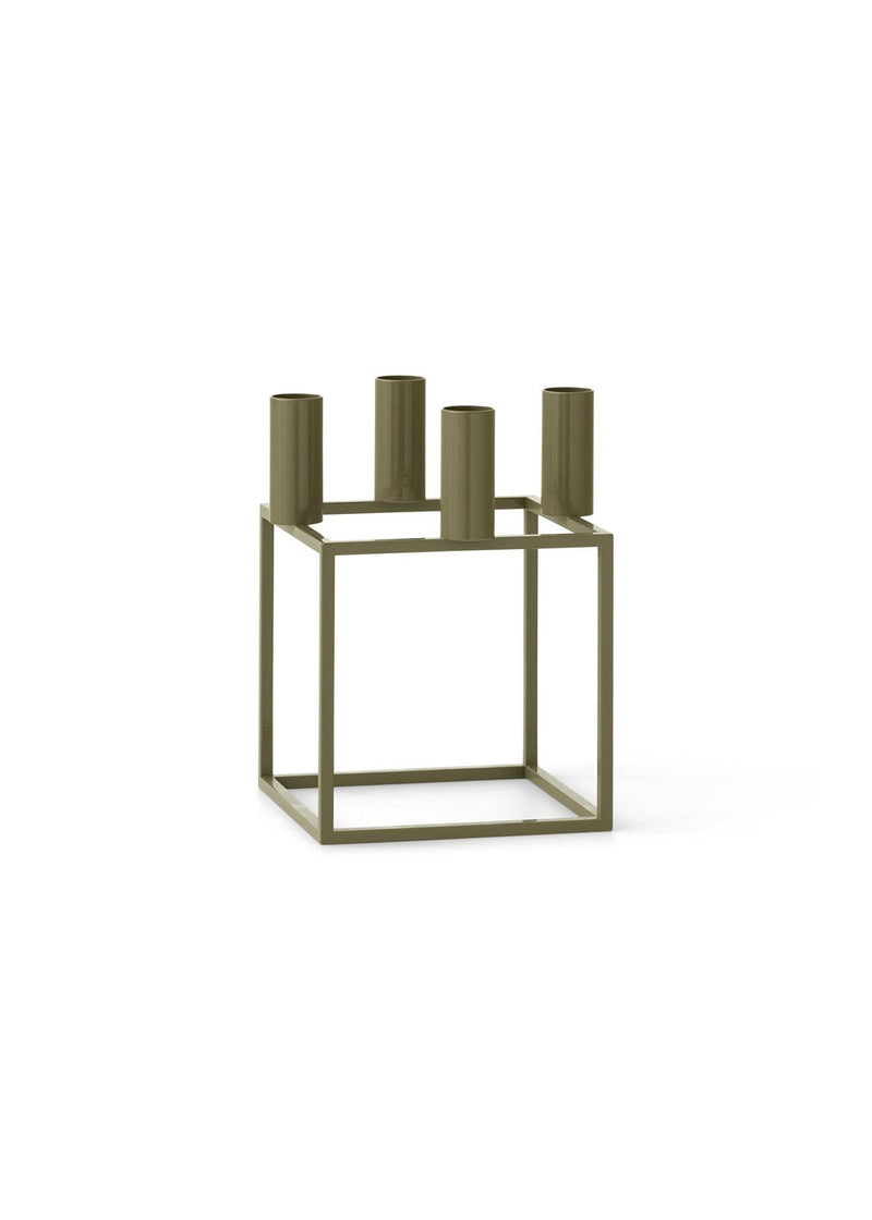 Kubus 4 Candle Holder - Audo Copenhagen - Candle Holders - Black - HORNE