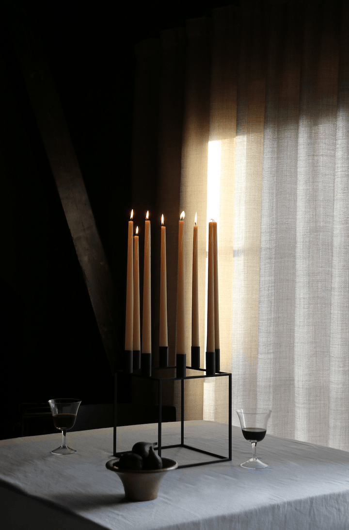 Kubus 8 Candle Holder - Audo Copenhagen - Candle Holders - White - HORNE