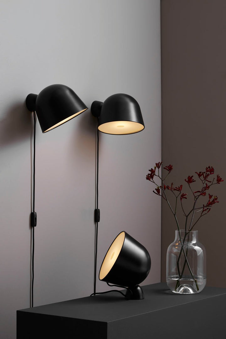 Kuppi Wall Lamp 2.0 - Woud - Pendants - Mustard Yellow - HORNE