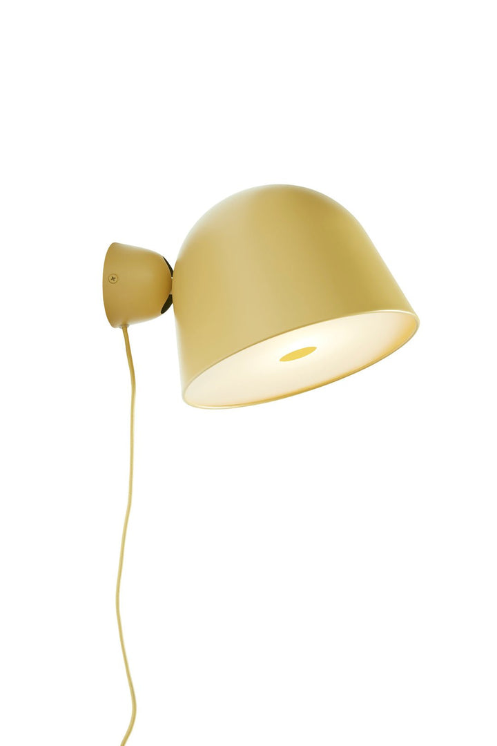 Kuppi Wall Lamp 2.0 - Woud - Pendants - Mustard Yellow - HORNE