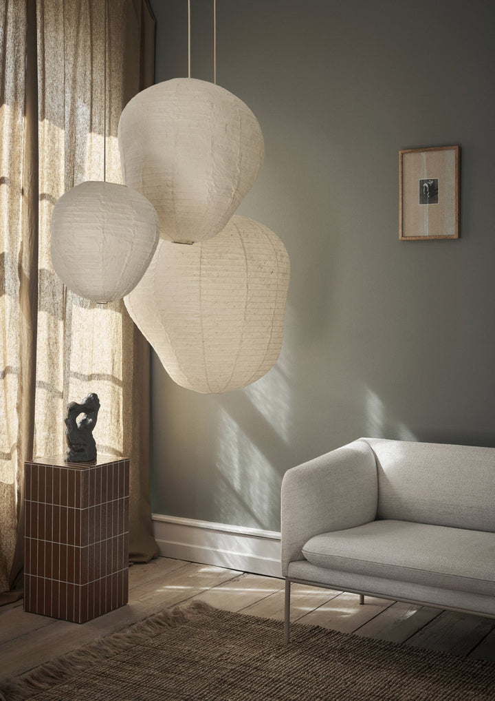 Kurbis Lampshade - Ferm Living - Pendants - Dark Sage - Large - HORNE