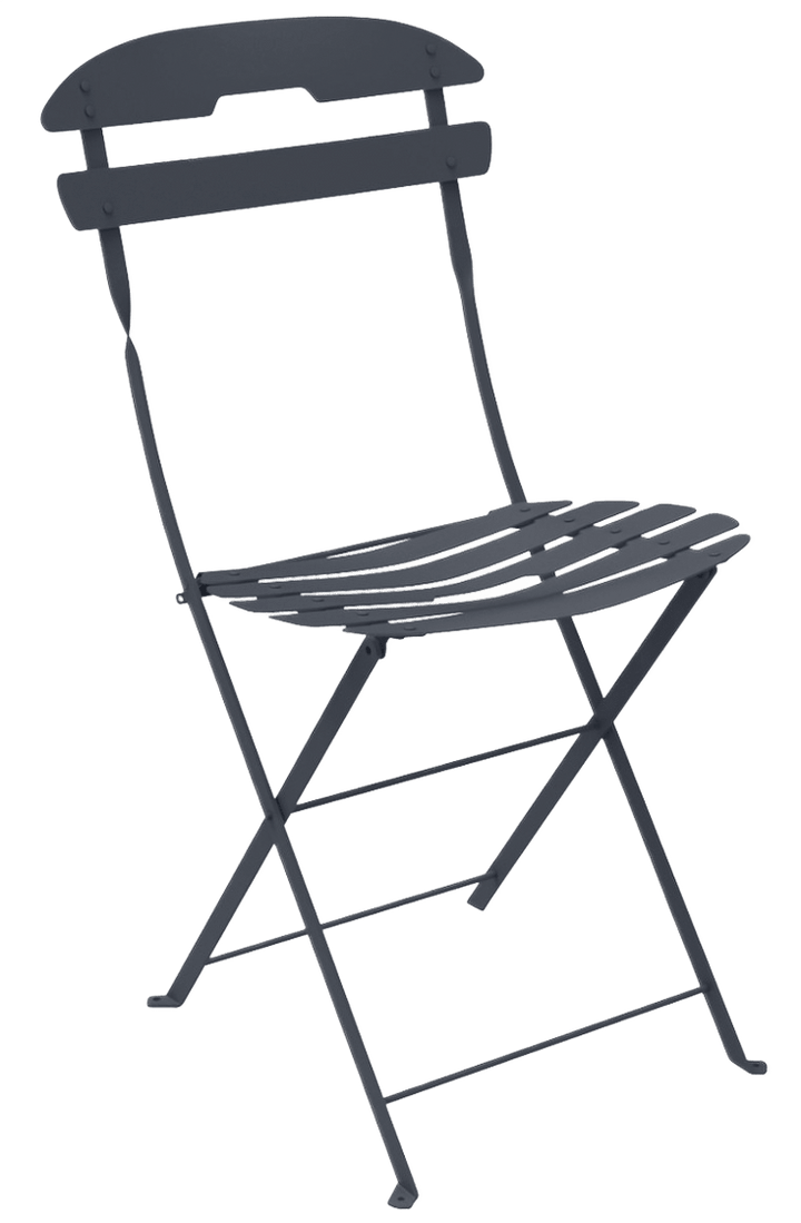 La Mome Chair - Set of 2 - Fermob - Outdoor Furniture - Anthracite - HORNE
