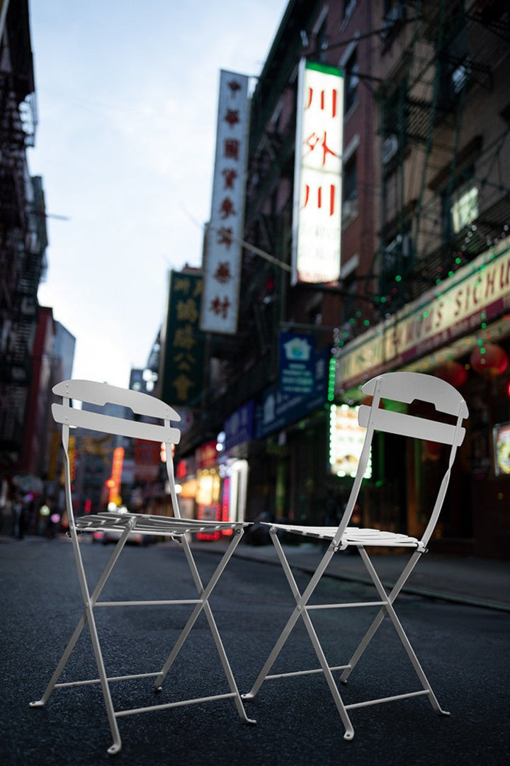 La Mome Chair - Set of 2 - Fermob - Outdoor Furniture - Lapilli Grey - HORNE
