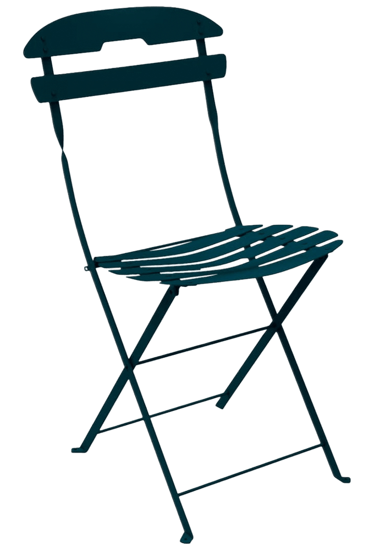 La Mome Chair - Set of 2 - Fermob - Outdoor Furniture - Acapulco Blue - HORNE