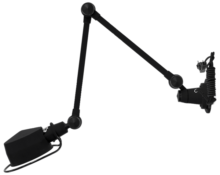 LAK Wall Light - L4401R - Matte Finish - Jielde Table + Task - With Plug & Cord - Mustard - RAL1003 - HORNE
