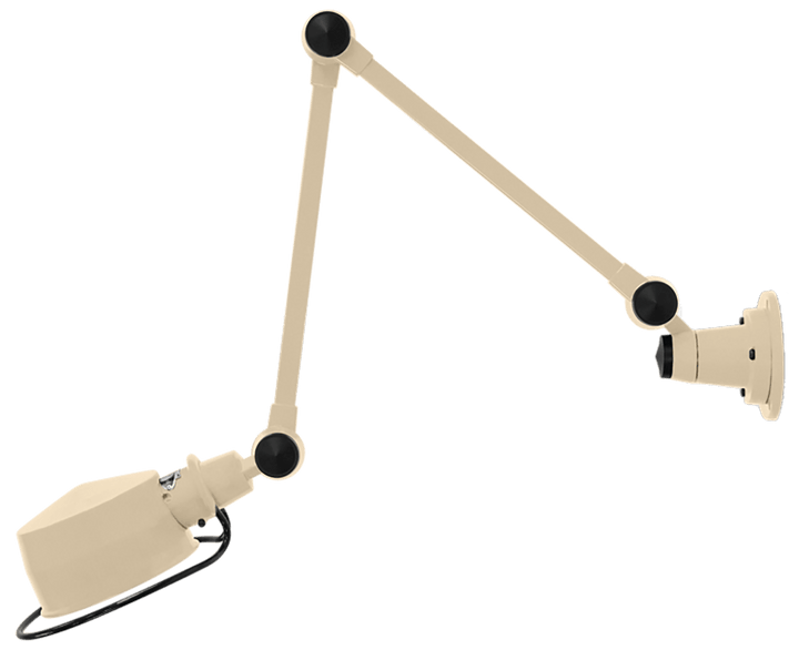 LAK Wall Light - L4401R - Matte Finish - Jielde Table + Task - With Switch - Burgundy - RAL3005 - HORNE