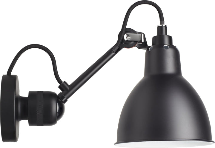 Lampe Gras N°304 Wall Lamp - DCW Editions - Wall Sconces - No Switch - Black - HORNE