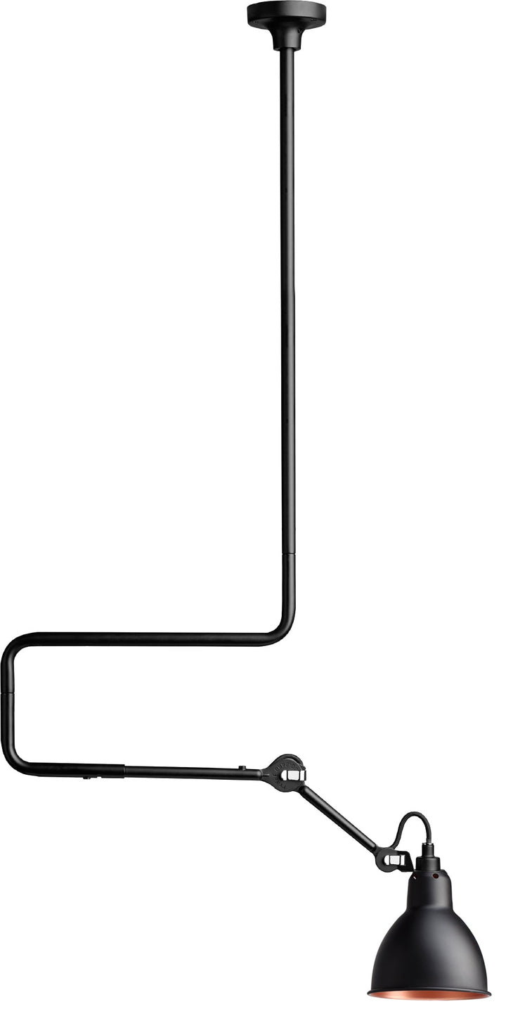 Lampe Gras N°312 Ceiling Lamp - DCW Editions - Pendants - Black - Copper - HORNE