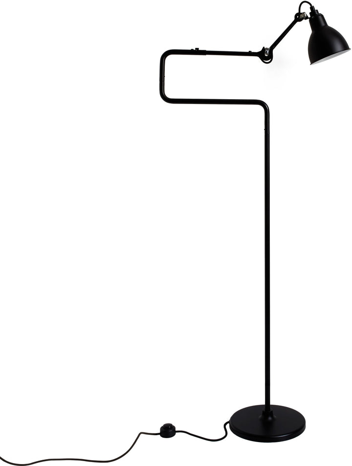 Lampe Gras N°411 Floor Lamp - DCW Editions - Floor Lamps - Black - HORNE
