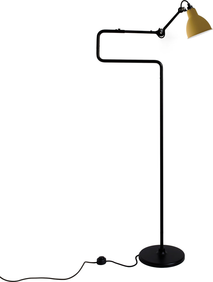 Lampe Gras N°411 Floor Lamp - DCW Editions - Floor Lamps - Yellow - HORNE