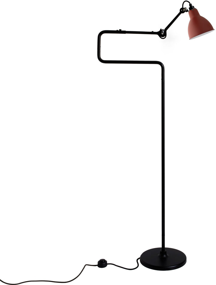Lampe Gras N°411 Floor Lamp - DCW Editions - Floor Lamps - Red - HORNE
