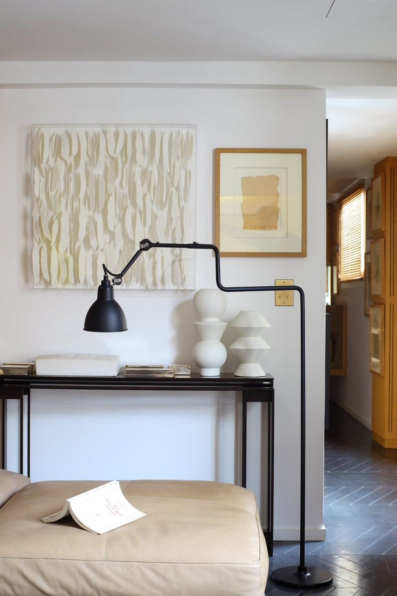 Lampe Gras N°411 Floor Lamp - DCW Editions - Floor Lamps - Black - HORNE