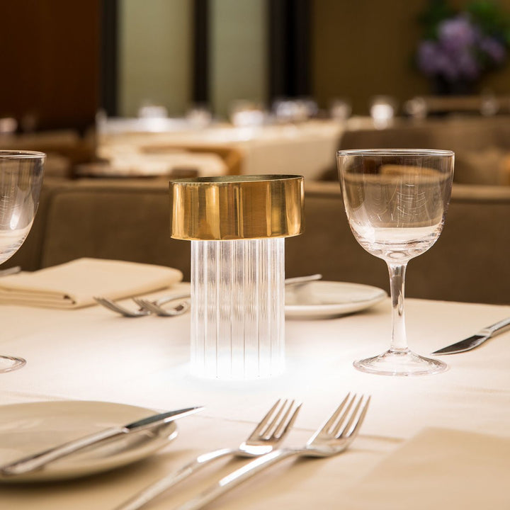 Last Order Lamp - Flos - Table + Task - Inox - Fluted - HORNE