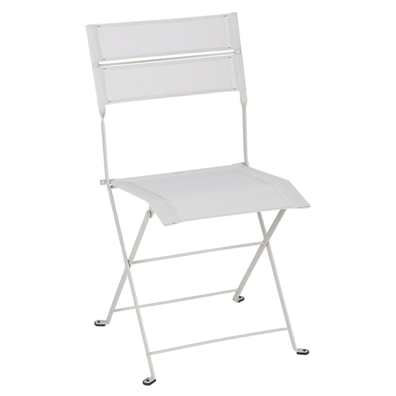 Latitude Side Chair - Stereo Fabric - Set of 2 - Fermob - Outdoor Furniture - Acapulco Blue - HORNE