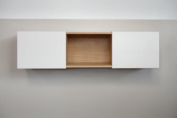 LAX 3X Wall Mounted Shelf - MASH Studios - Shelving - White - Ash - HORNE