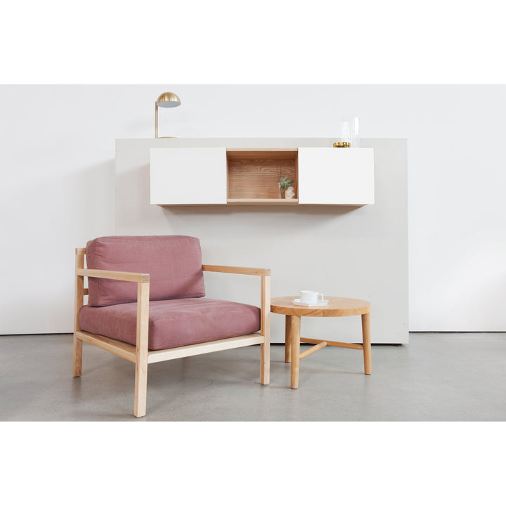 LAX 3X Wall Mounted Shelf - MASH Studios - Shelving - Black - Ash - HORNE
