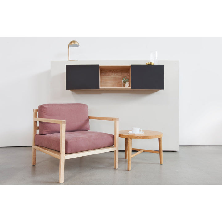 LAX 3X Wall Mounted Shelf - MASH Studios - Shelving - Black - Ash - HORNE