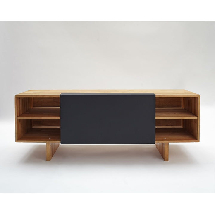 LAX Entertainment Shelf - MASH Studios - Sideboards + Cabinets - Black - Ash - HORNE