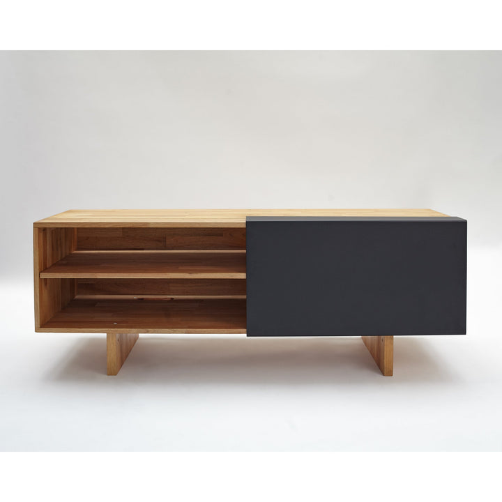LAX Entertainment Shelf - MASH Studios - Sideboards + Cabinets - Black - Ash - HORNE