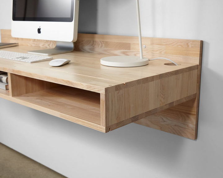 LAX Wall Mounted Desk - MASH Studios - Desks - Ash - HORNE