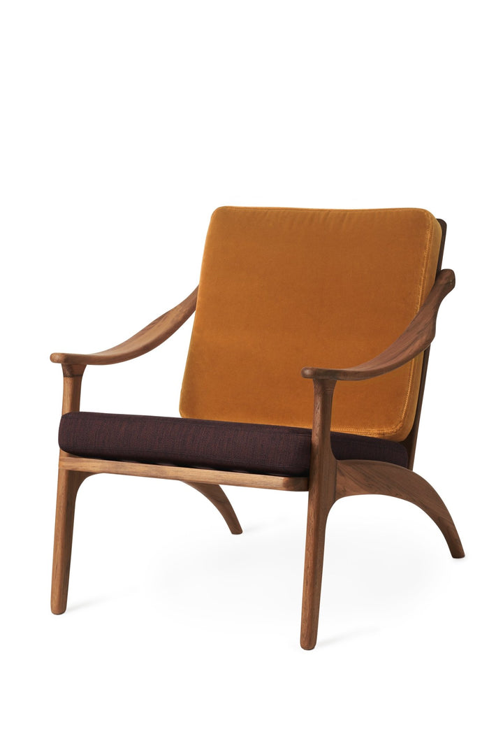 Lean Back Lounge Chair - Warm Nordic - Chairs - Ritz 1688/ Balder 382/ Teak - HORNE