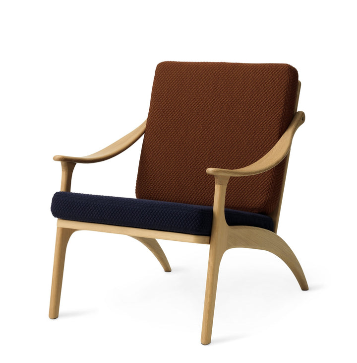 Lean Back Lounge Chair - Warm Nordic - Chairs - Mosaic 692/ 472/ Oak - HORNE