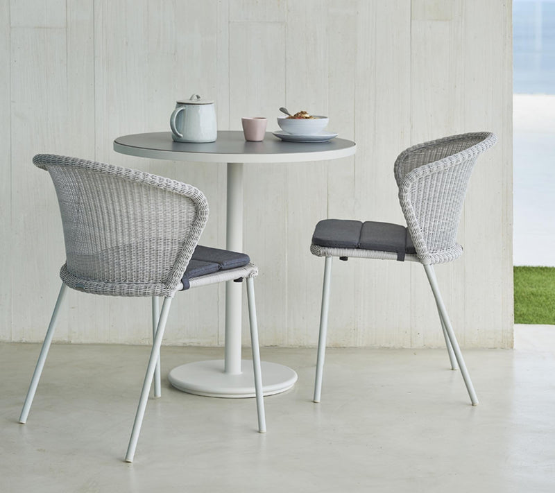 Lean Chair - Cane Line - Outdoor Furniture - Black - No Cushion - HORNE