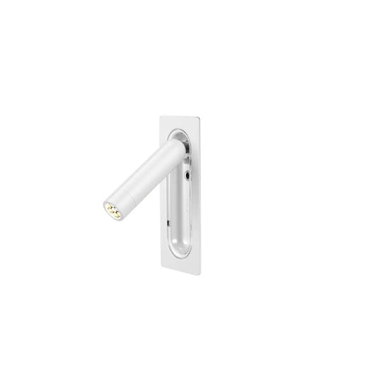 Ledtube Wall Light - Recessed Mount - Marset - Wall Sconces - White - HORNE