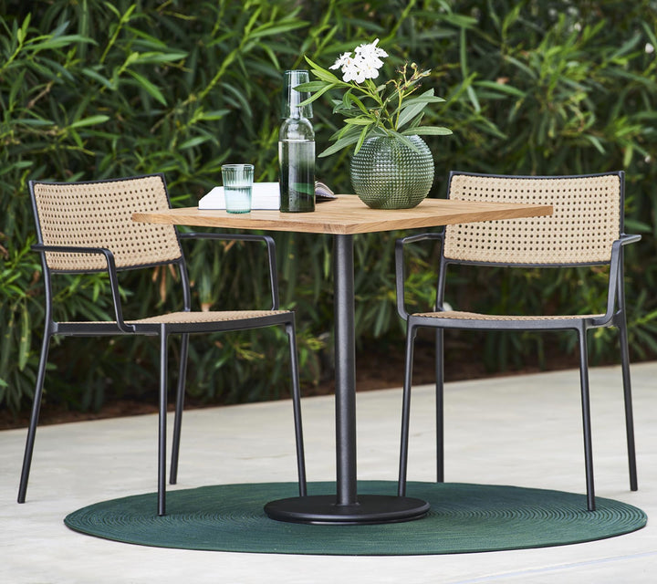 Less Armchair - Set of 2 - Cane Line - Outdoor Furniture - Natural - HORNE