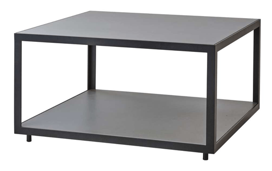 Level Coffee Table - Large - Cane Line - Outdoor Furniture - Lava Grey - Light Grey - HORNE