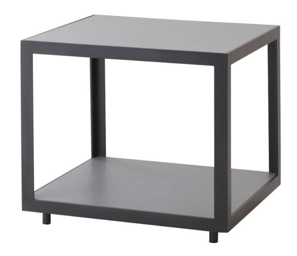 Level Coffee Table - Small - Cane Line - Outdoor Furniture - Lava Grey - Light Grey - HORNE