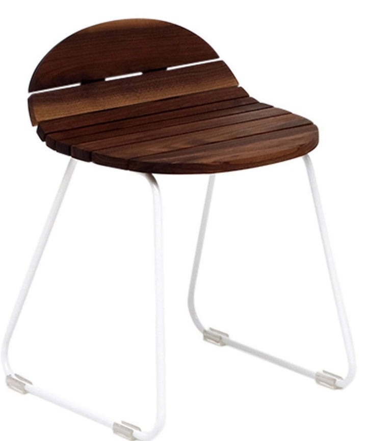Ligeti L1 Stool - Artless - Stools + Benches + Ottomans - Solid Walnut - Matte Black - HORNE