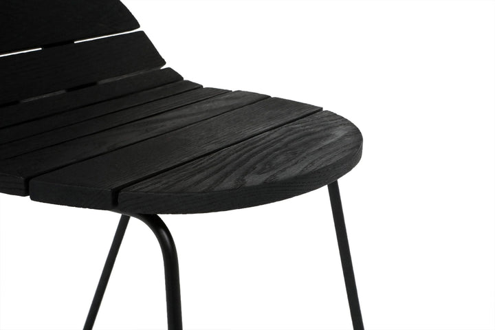 Ligeti L2 Outdoors Stool - Artless - Stools + Benches + Ottomans - Matte Black - HORNE