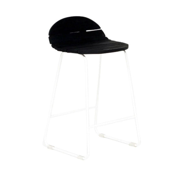 Ligeti L2 Outdoors Stool - Artless - Stools + Benches + Ottomans - Matte Black - HORNE