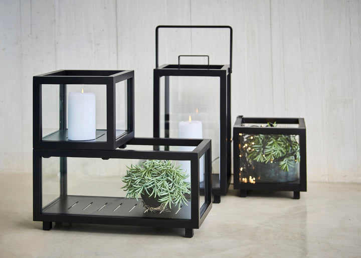 Lightbox - Cane Line - Candle Holders - Rectangular - HORNE