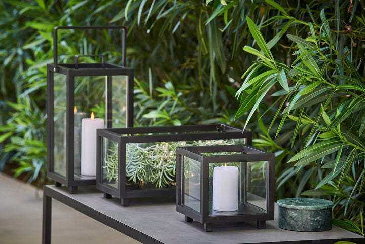 Lightbox - Cane Line - Candle Holders - Rectangular - HORNE