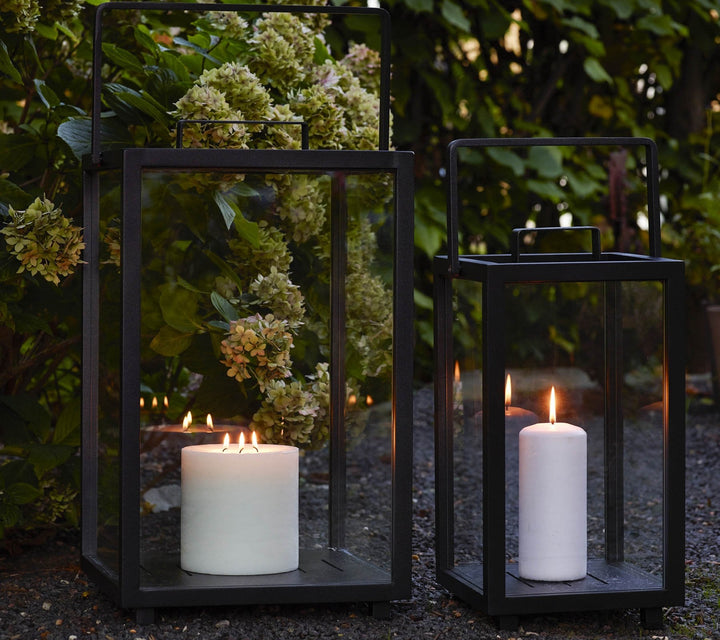 Lighthouse Lanterns - Aluminum - Cane Line - Candle Holders - X - Small - Lava Grey - HORNE