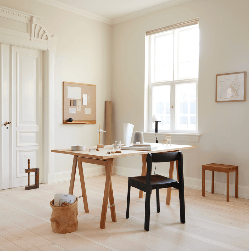Lightweight Stool - Form + Refine - Stools + Benches + Ottomans - Natural Oiled Oak - HORNE