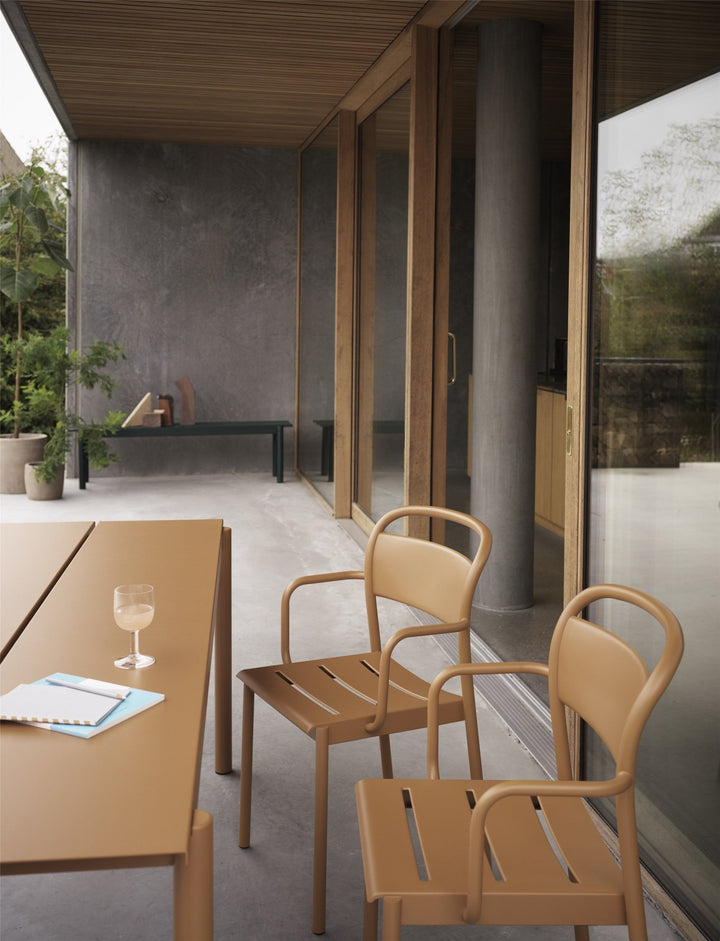 Linear Steel Armchair - Muuto - Chairs - Pale Blue - HORNE