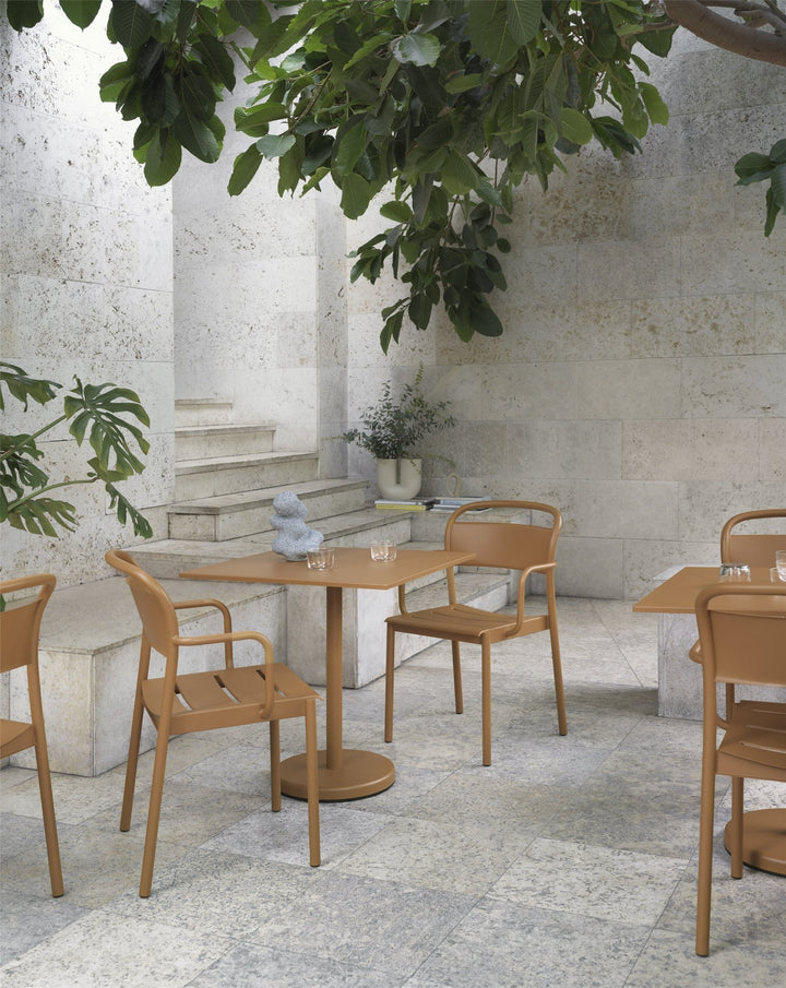 Linear Steel Armchair - Muuto - Chairs - Pale Blue - HORNE