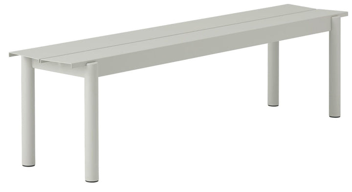 Linear Steel Bench - Muuto - Stools + Benches + Ottomans - Large - Grey - HORNE