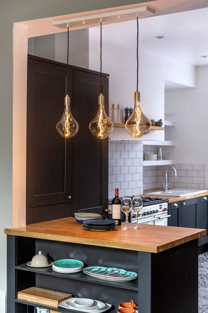 Linear Triple Pendant - Tala - No Bulb - HORNE